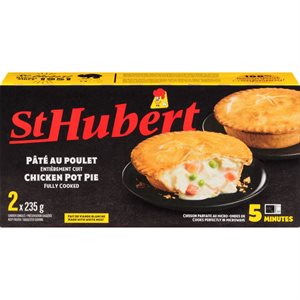 ST-HUBERT CHKN POT PIE SINGL 470G