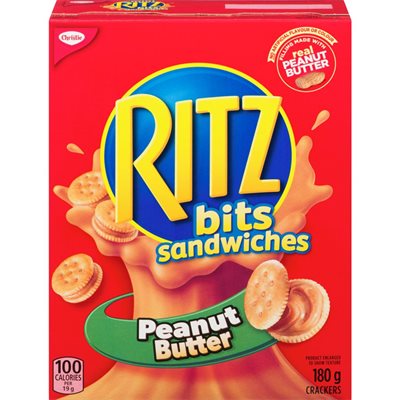 CHR RITZ BITS PEANUT BUTTER 180G