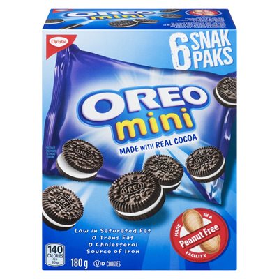 CHRISTIE MINI OREO SNK PACK 180G