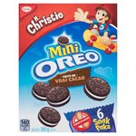 CHRISTIE MINI OREO SNK PACK 180G