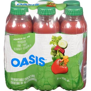 OASIS VEG COCKTAIL CLASSIC 10 6x300ML