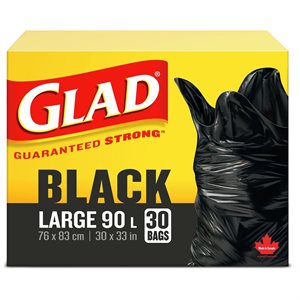 GLAD GARBG BAGS CONTAINER SIZE 30EA