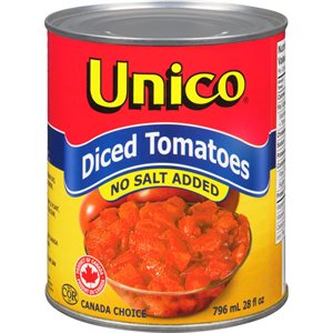 UNICO TOMATOES DICED NSA NSA 796.000ML