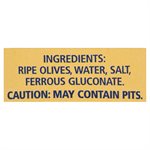 UNICO OLIVES SLICED RIPE BLACK 375.000ML