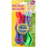 NUBY FORK SPOON SET 4.000EA