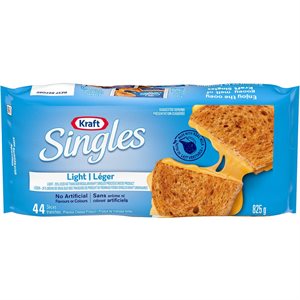 KRAFT SINGLES LIGHT 825.000G