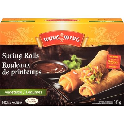 WWING VEG SPRING ROLLS 545G