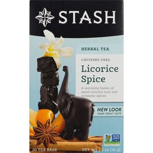 STASH TEA LICORICE SPICE 20EA