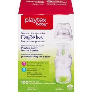 PLAYTEX 4OZ DROPIN LINER 1EA