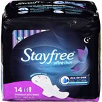 STAYFREE UT OVRNGHT WINGS 14CT 14.000EA