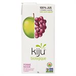 KIJU ORG 100% JUICE GRAPE APPL 1LT