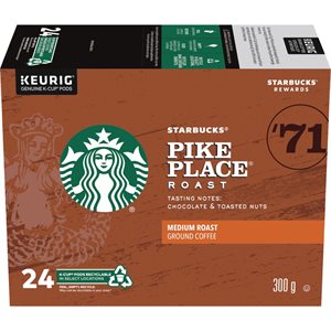 SBUX PIKE PLACE K CUP 24EA