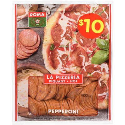 ROMA SLICED HOT PEPPERONI CP 900.000G