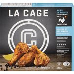 LA CAGE CHKN WING PEP SEA SALT 550.000G