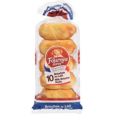 LAFD MILK BRIOCHE ROLLS 350G