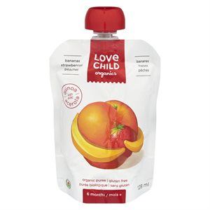 LVCH BANANA, STRAW, PEACH 6M+ 128ML