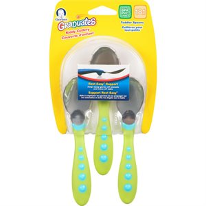 NUK KIDDY SPOONS STAINLESS 1EA